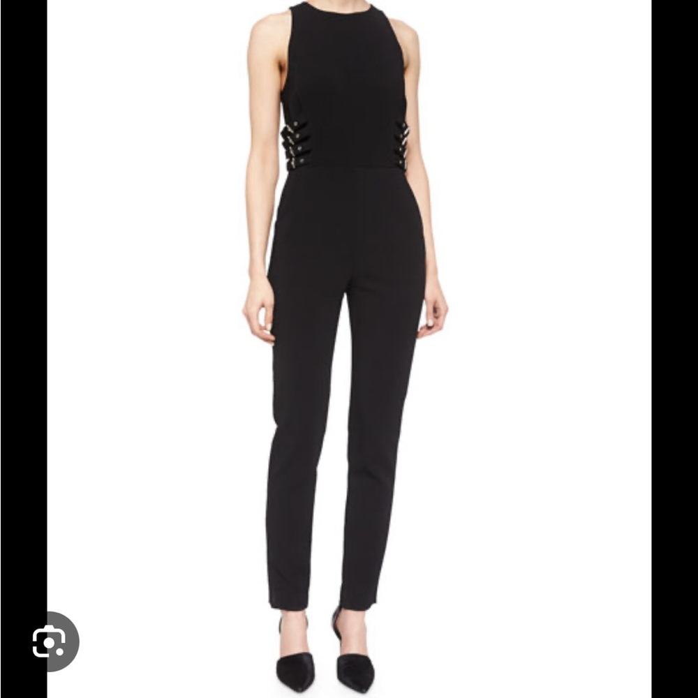 ALC Greg buckled bodice jumpsuit